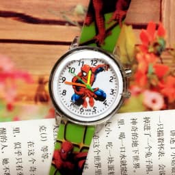 Disney Frozen Princess Elsa Children Cartoon Watches Spiderman Colorful Led Light Boys Watch Girls KidsGift Clock Wristwatch