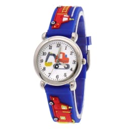 Cartoon Bus Dinosaur 3d Silicone Kids Watch Student Boys Girl Quartz Watch Wholesale Children Sports Watch Kids Gift Clock A27