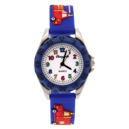 Cartoon Bus Dinosaur 3d Silicone Kids Watch Student Boys Girl Quartz Watch Wholesale Children Sports Watch Kids Gift Clock A27