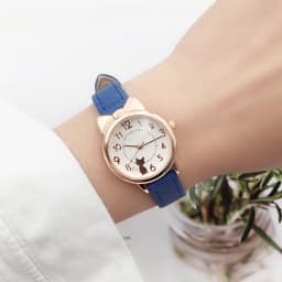UTHAI CQ04 Kids Children Watch Cat Multi-color Quartz Watches Clocks for Girls Clock Wristwatch Rosette Watches Colorful