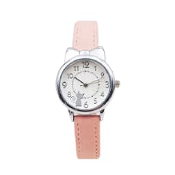 UTHAI CQ04 Kids Children Watch Cat Multi-color Quartz Watches Clocks for Girls Clock Wristwatch Rosette Watches Colorful
