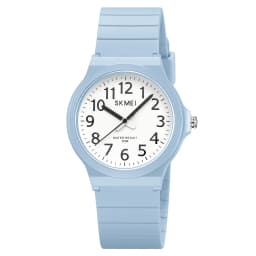 SKMEI 2557 Fashion Quartz Wristwatch 5Bar Waterproof Student Wrist Watch Women Men Fashion Casual Outfit Clock For Raining Day