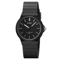SKMEI 2557 Fashion Quartz Wristwatch 5Bar Waterproof Student Wrist Watch Women Men Fashion Casual Outfit Clock For Raining Day