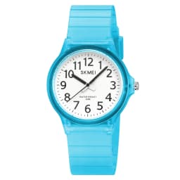 SKMEI 2557 Fashion Quartz Wristwatch 5Bar Waterproof Student Wrist Watch Women Men Fashion Casual Outfit Clock For Raining Day