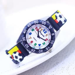2026 Fashion Children Boys Girls 3D Football Quartz Watches Kids Primary School Student Learn Time Study Sports Watches Gifts