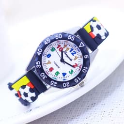 2026 Fashion Children Boys Girls 3D Football Quartz Watches Kids Primary School Student Learn Time Study Sports Watches Gifts