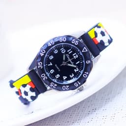 2026 Fashion Children Boys Girls 3D Football Quartz Watches Kids Primary School Student Learn Time Study Sports Watches Gifts