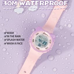 Children Watch Waterproof Cartoon Digital Watch for Girls Boys Pink LCD Electronic Sport Kid Watches Alarm Clocks Gifts