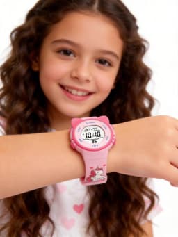 Children Watch Waterproof Cartoon Digital Watch for Girls Boys Pink LCD Electronic Sport Kid Watches Alarm Clocks Gifts