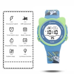 Children Watch Waterproof Cartoon Digital Watch for Girls Boys Pink LCD Electronic Sport Kid Watches Alarm Clocks Gifts