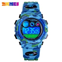 SKMEI 1547 Electronic Watch for Children Shockproof Waterproof Military Sport Kids Boy Digital Wristwatch 1266 Relogio Infantil