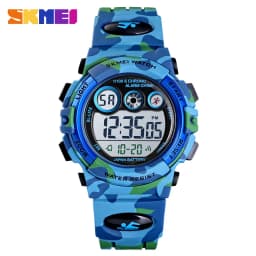 SKMEI 1547 Electronic Watch for Children Shockproof Waterproof Military Sport Kids Boy Digital Wristwatch 1266 Relogio Infantil