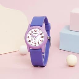New Cute Children Wrist Watches Yellow Cartoon Waterproof Kids Watch for Boys Girls Analog Display Quartz Clocks Gift