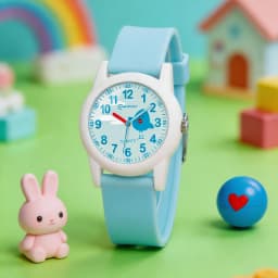 New Cute Children Wrist Watches Yellow Cartoon Waterproof Kids Watch for Boys Girls Analog Display Quartz Clocks Gift