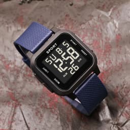 Kids Digital Watch Waterproof Military Electronic Wristwatch for Boys Teen Outdoor Sports Alarm Clock Multifunctional LED Watch
