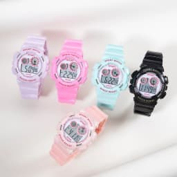 1/2pcs Waterproof Sports Kids Watches Electronic Watches for Girls and Boys Student Luminous Alarm-clock LED Digital Wristwatch
