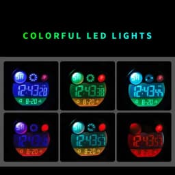 SKMEI 1547 Young And Energetic Dial Design 50M Waterproof Colorful LED+EL Lights relogio infantil Children's Sport Kids Watches