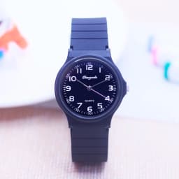 2026 child children boys girls  Primary school students rubber jelly color simple clear number quartz watches kids gifts watches