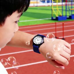 Fashion Boys Girls Students 12-System Clear Digital Pointer Watch Silicone Soft Strap Teacher Recommended Exam Watch Kids Gifts