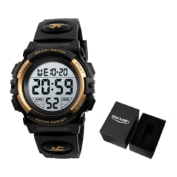 SKMEI 1266 Kid Wristwatch 50M Waterproof Watch Color Luminous Back Light Digital Clock Electronic Watch Alarm Date Week