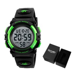 SKMEI 1266 Kid Wristwatch 50M Waterproof Watch Color Luminous Back Light Digital Clock Electronic Watch Alarm Date Week