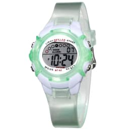 Digital Kids Watch 7-colors LED Waterproof Child Watch Sport Silicone Strap Kids Watches Student Gift for 3-10 Year Girls Boys