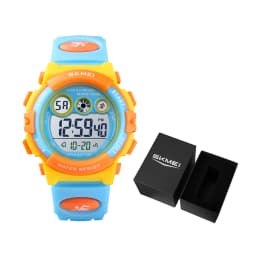 SKMEI 1451 Sports Kids Digital Watches Chrono Waterproof Energetics Dial Design Alarm Children's Wristwatch Relogio Infantil
