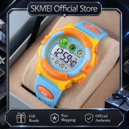 SKMEI 1451 Sports Kids Digital Watches Chrono Waterproof Energetics Dial Design Alarm Children's Wristwatch Relogio Infantil