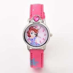 New Princess Elsa Child Watches Figure Toys Cartoon Anna Princess Kids Watch Girls Student Children Clock Children's Day Gift