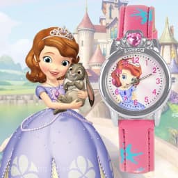 New Princess Elsa Child Watches Figure Toys Cartoon Anna Princess Kids Watch Girls Student Children Clock Children's Day Gift