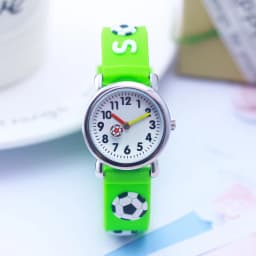 2026 Children Boys Cartoon Quartz Watches Kids Students 3D Football Anime Sports Watches for Birthday Gifts Relogio Feminino