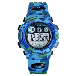 SKMEI 1547 Colorful LED+EL Lights relogio infantil Children's Sport Kids Watches Young And Energetic Dial Design 50M Waterproof