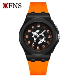 OFNS New 6106 Fashion Student Quartz Watch with Twelve Constellation Pattern Waterproof Night Light Student Quartz Watch 2025
