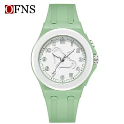 OFNS New 6106 Fashion Student Quartz Watch with Twelve Constellation Pattern Waterproof Night Light Student Quartz Watch 2025