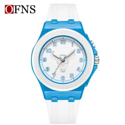 OFNS New 6106 Fashion Student Quartz Watch with Twelve Constellation Pattern Waterproof Night Light Student Quartz Watch 2025