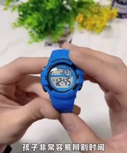 Pink Children Watches Digital Waterproof Sport Kids Wristwatch Alarm Stopwatch Electronic White Blue Girls Boys Watch Gifts