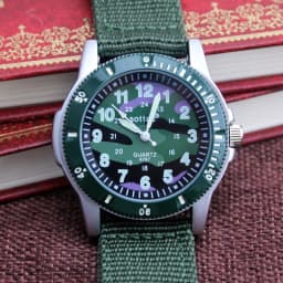 2026 New Canvas Children Boys Fashion Watches Casual Quatrz Adjustable Bracelet Compass Gift Watches Cool Handsome Watches