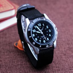 2026 New Canvas Children Boys Fashion Watches Casual Quatrz Adjustable Bracelet Compass Gift Watches Cool Handsome Watches