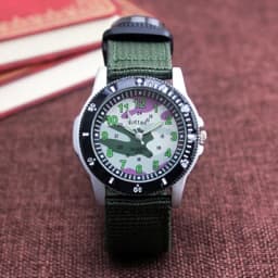 2026 New Canvas Children Boys Fashion Watches Casual Quatrz Adjustable Bracelet Compass Gift Watches Cool Handsome Watches