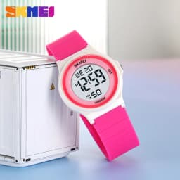 SKMEI 2303 Children Digital Color Shockproof Wristwatch for Boy Girl Sport Waterproof Colorful Kids Electronic Watch Clock 2108