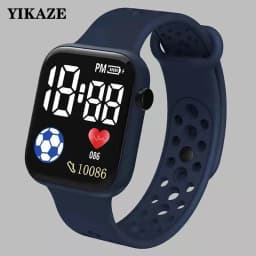 LED Digital Watch For Kids Boys Sports Waterproof Watches Girls Silicone Digital Watch Casual Childrens Electronic Reloj