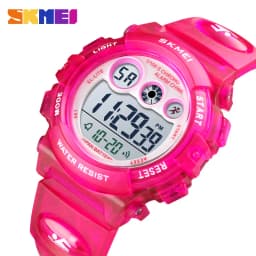 SKMEI Brand Waterproof Children Sports Watches For Girl Boys Fashion Digital LED Electronic Clock Student Kids Wristwatches