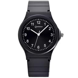 New Black Children Watch Silicone Strap Waterpoof Classic Analog Kids Wristwatch Men Women Waterproof Watches