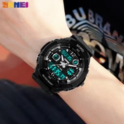 SKMEI 0931 Kids Anti-Shock Watches LED Display Sport Children Wristwatches Waterproof Digital Boy Watch Relogio Masculino 1060