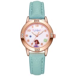 Disney Children's Watches Kids Boys Girls Cute Cartoon Sofia Princess Aisha Diamond Wristwatch Student Quartz Watch Gift