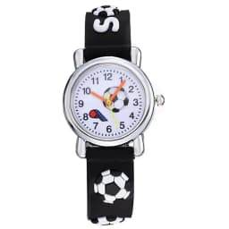 Fashion Cartoon Cute 3D Football Watch Boys Watches Kids Children Watches Silicone Sports Wrist Watch Quartz Clock Gifts for Kid