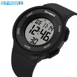 SYNOKE Digital Watches Kids Sports Luminous Multifunction Waterproof Chrono Wristwatch Outdoor Girls Fashion Student Watch New
