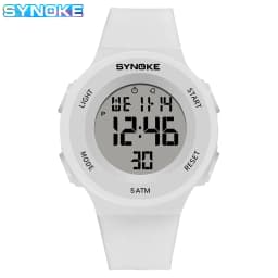 SYNOKE Digital Watches Kids Sports Luminous Multifunction Waterproof Chrono Wristwatch Outdoor Girls Fashion Student Watch New