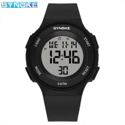 SYNOKE Digital Watches Kids Sports Luminous Multifunction Waterproof Chrono Wristwatch Outdoor Girls Fashion Student Watch New