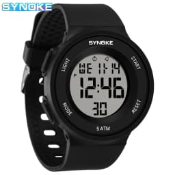 SYNOKE Digital Watches Kids Sports Luminous Multifunction Waterproof Chrono Wristwatch Outdoor Girls Fashion Student Watch New